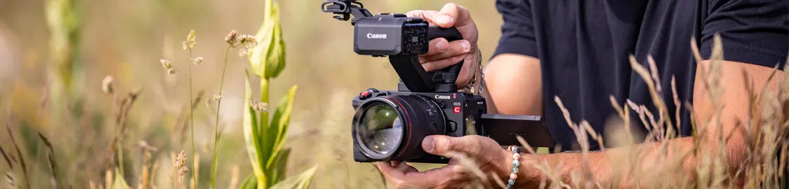 Compare the Canon EOS C50 with the Canon EOS C80 and Canon EOS R5 C