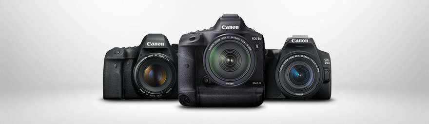 Canon DSLR cameras