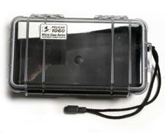 Peli 1060 Micro Clear Case (Transparent/Black)