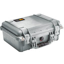 Peli™ 1450 Protective Case Silver with Foam