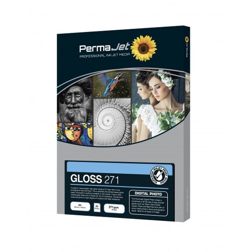 PermaJet PJ50832 Gloss Instant Dry 271 A3+ 25 sheets