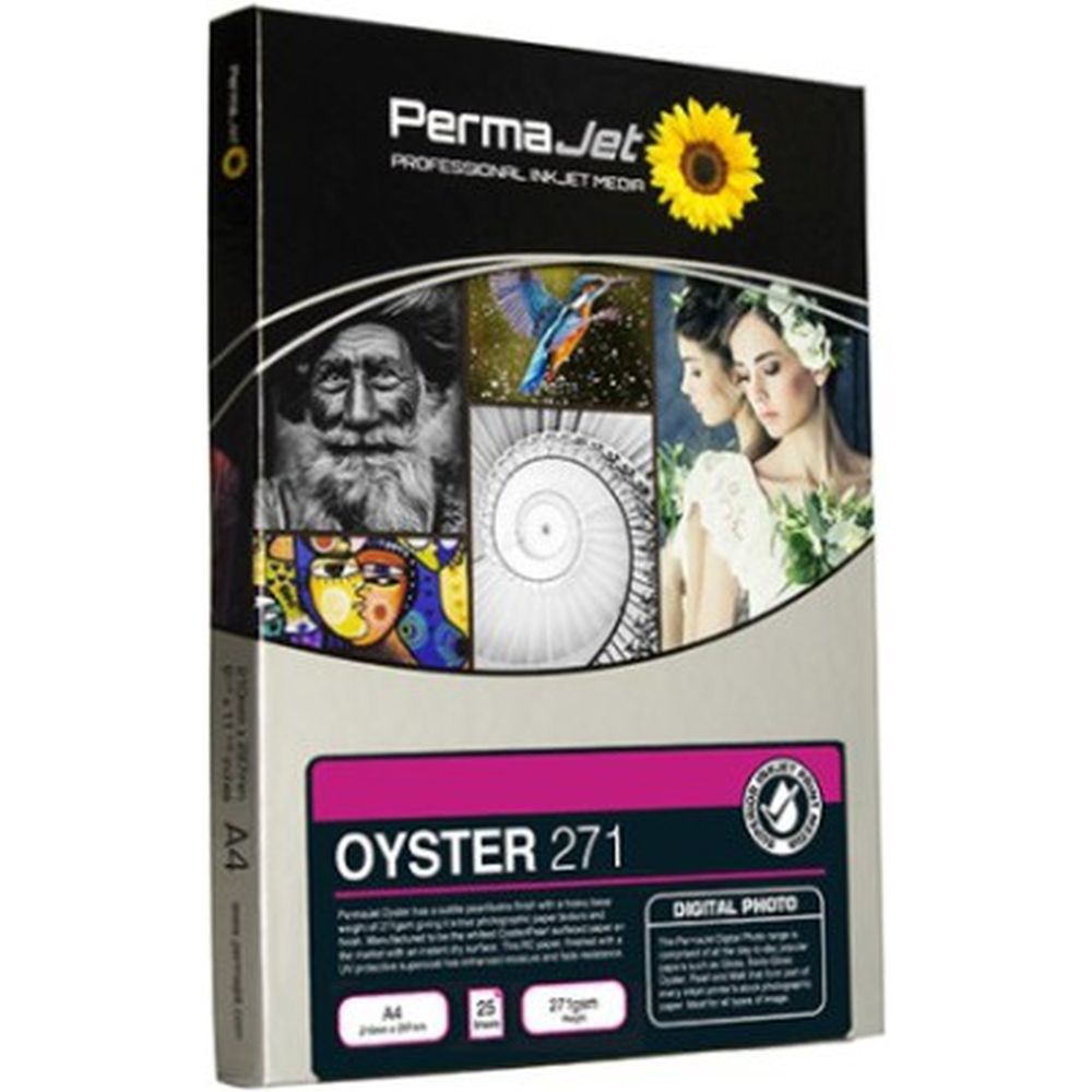 PermaJet Oyster Instant Dry A4 271 Grams 25 Sheets