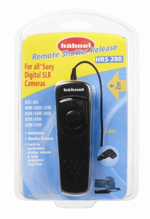 Hahnel HRS 280 cable release Sony SLR