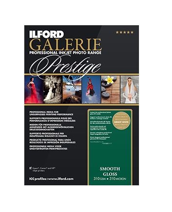 Ilford Prestige Smooth Gloss 310 grams A4 100 Sheets