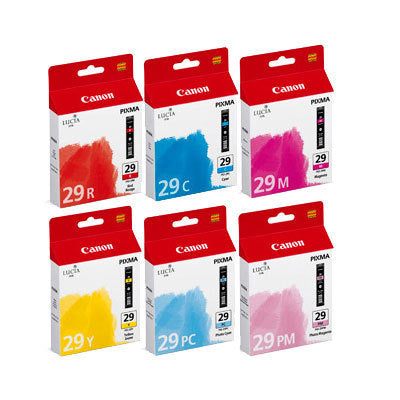 Canon PGI-29 Multipack Color C/M/Y/PC/PM/R