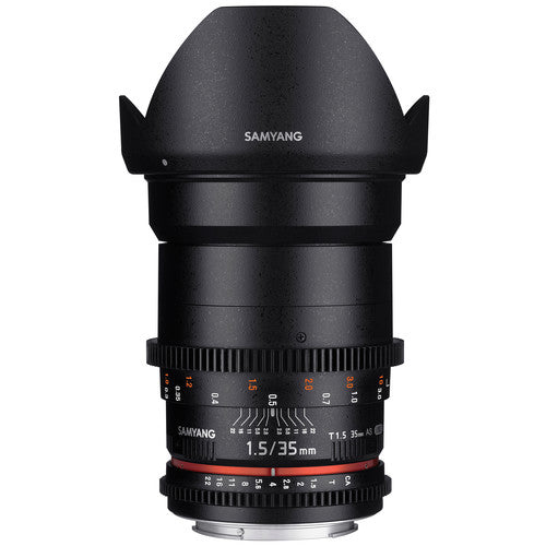 Samyang 35mm T/1.5 ED AS UMC Canon VDSLR