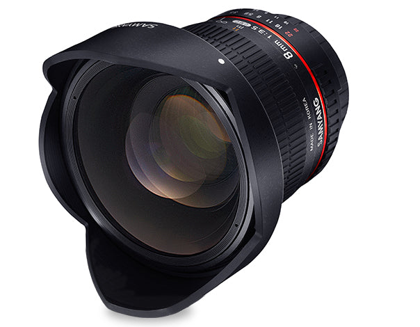 Samyang 8mm T3.8 Fisheye Nikon VDSLR CSII