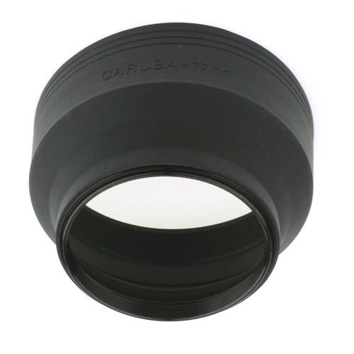 Caruba Rubber Sunshade 3in1 77mm