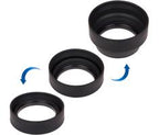 Caruba Rubber Sunshade 3in1 55mm