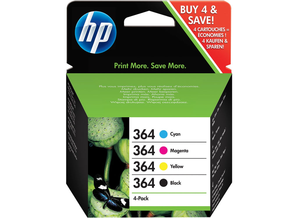 HP 364 Combo Pack cyan/magenta/yellow/black