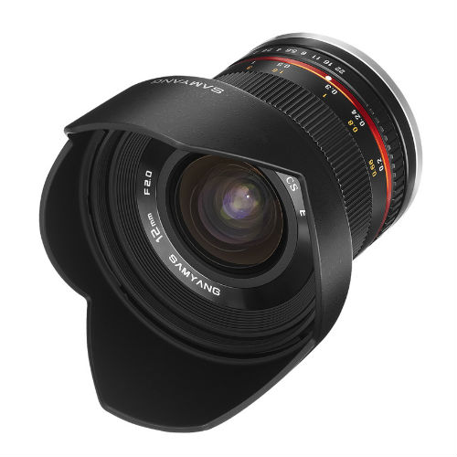 Samyang 12mm f/2.0 NCS CS Fuji X Black