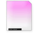 84dot5mm 84.5mm light pink green gradient filter classic