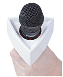 Rycote Mic Flag Triangle White