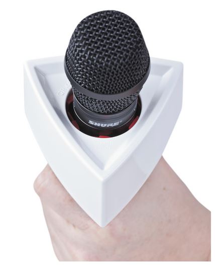 Rycote Mic Flag Triangle White