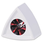 Rycote Mic Flag Triangle White