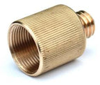 Rycote Brass 3/8inch M to 5/8 inch F screw adaptor