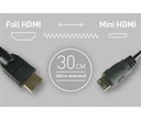 Atomos Coiled Mini HDMI to Full HDMI (30-45cm)