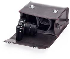 Leica System Case Stone Grey Leather size S