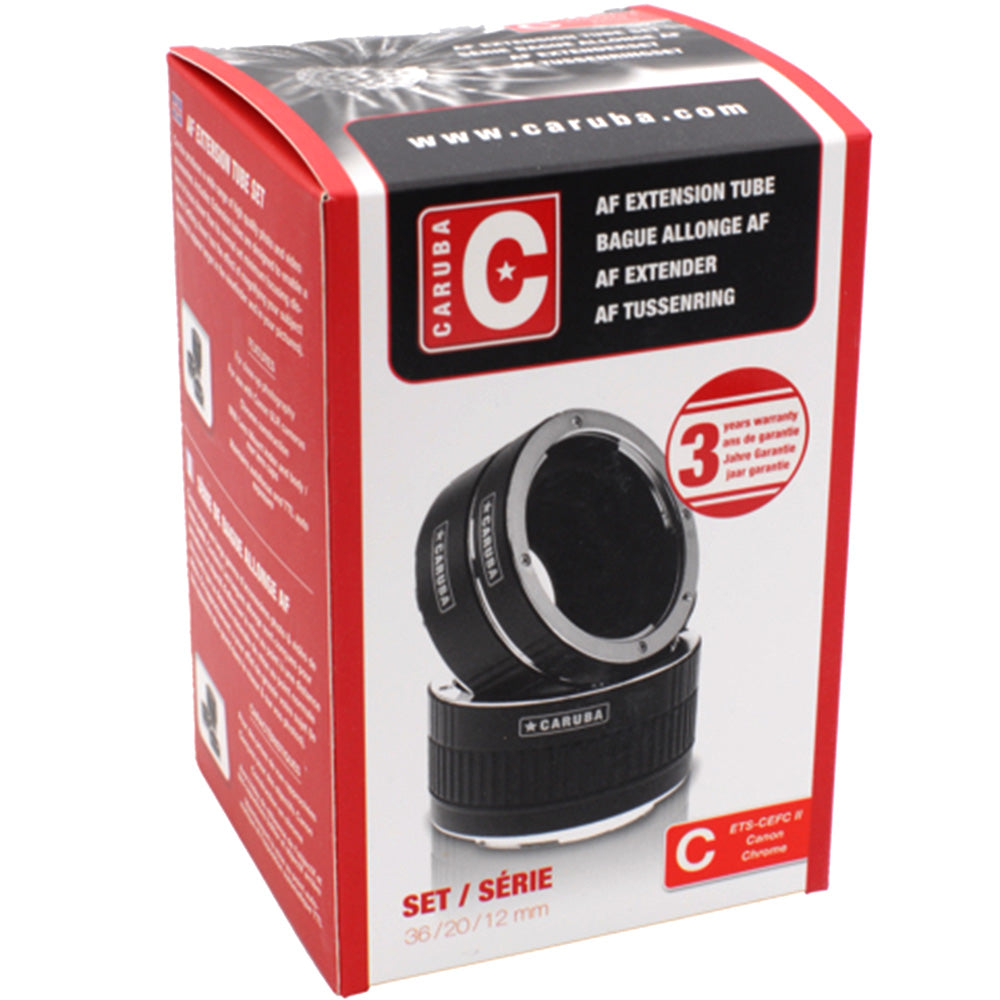 Caruba Extension tube set Canon M-Series Aluminium