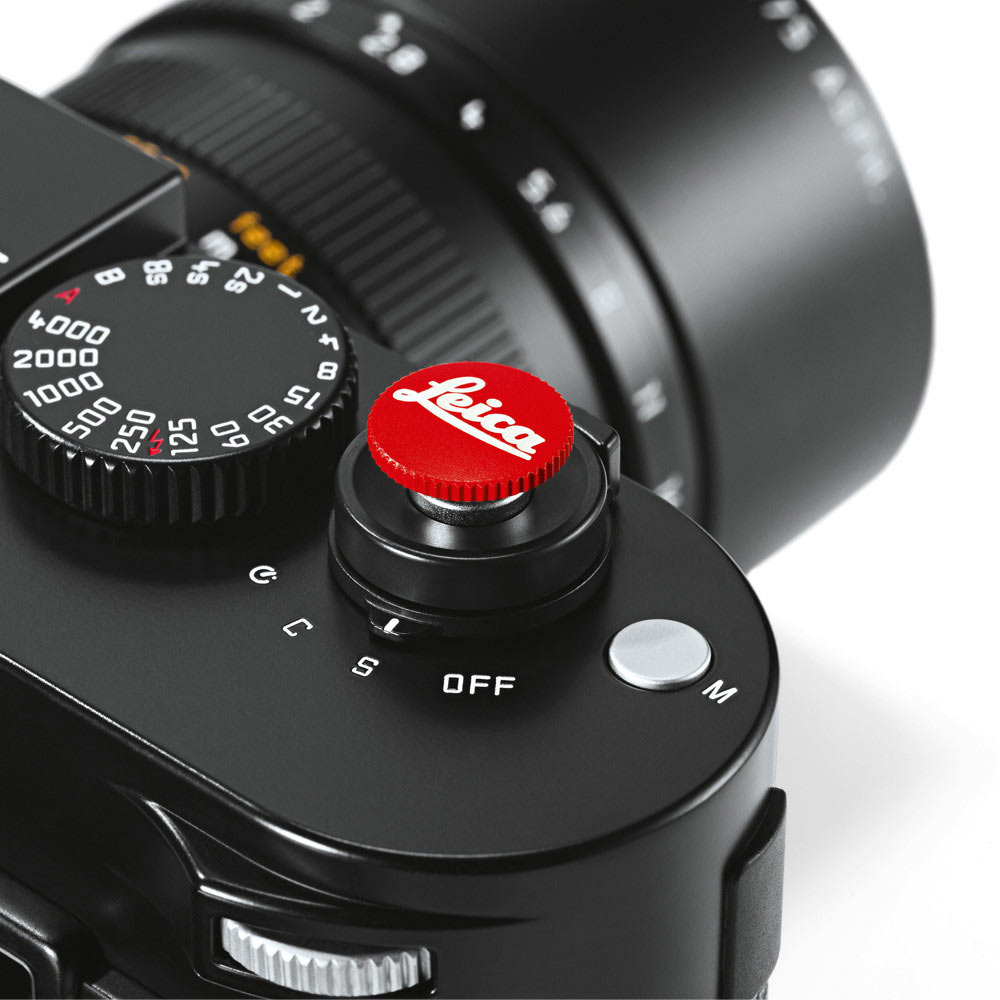 Leica Soft Release Button Leica 12mm Red
