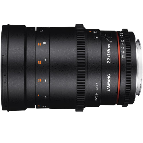Samyang 135mm T2.2 VDSLR Canon