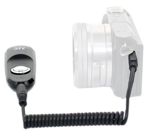 JJC S-S2 Camera Remote Shutter Cable for Sony A6000, A7 Series
