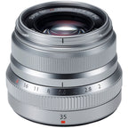 Fujinon XF 35mm F2.0 R WR Silver