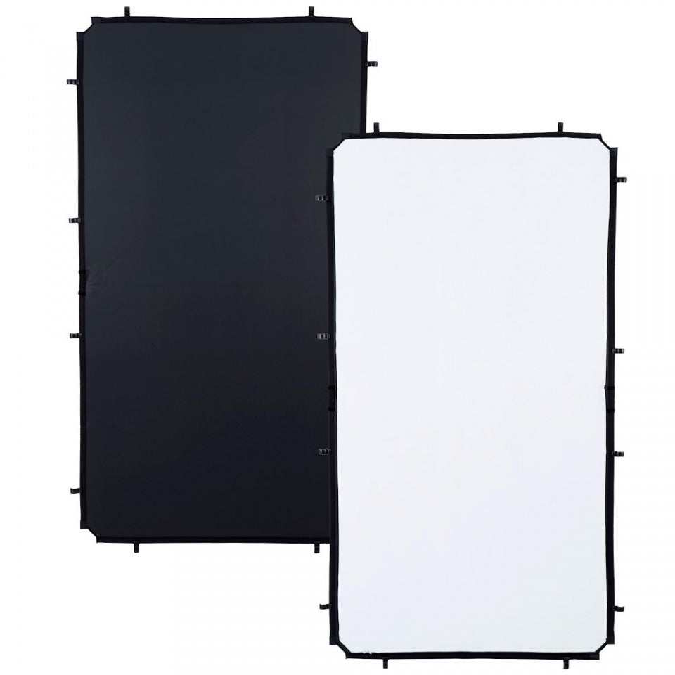 Manfrotto Skylite Rapid Fabric Reflector Medium 110x200cm Black/White