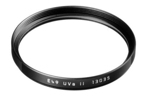 Leica 13035 Filter UVa II E 49 black
