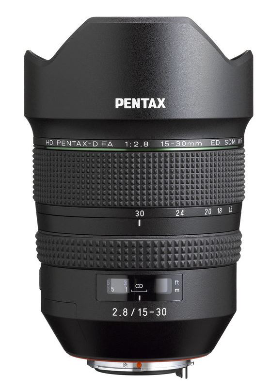 Pentax HD D-FA 15-30mm F2.8 ED SDM WR