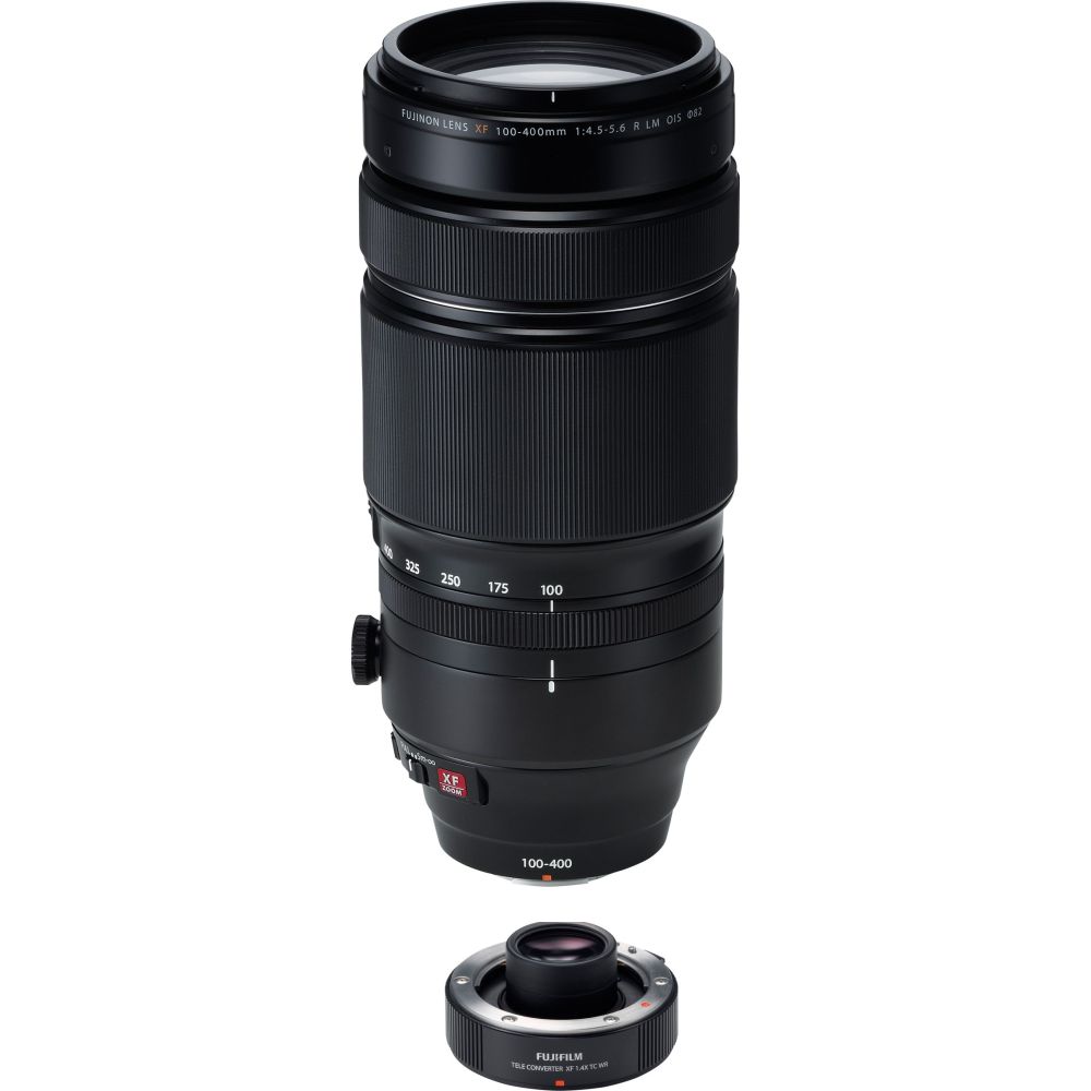 Fujinon XF 100-400mm F4.5-5.6 R LM OIS WR + XF 1.4x TC WR