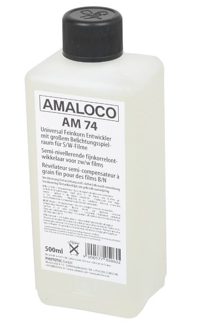 Amaloco AM 74 Fine Grain Film Developer 500ml