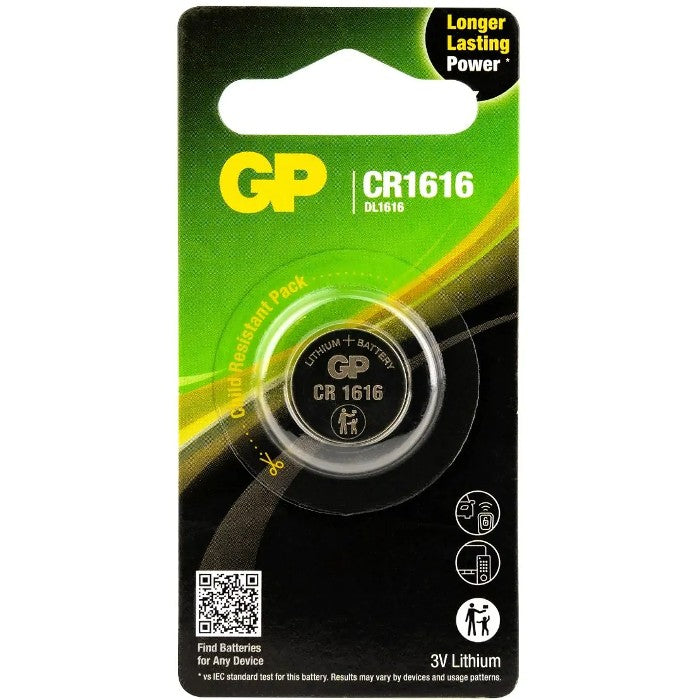 GP CR1616 1 piece