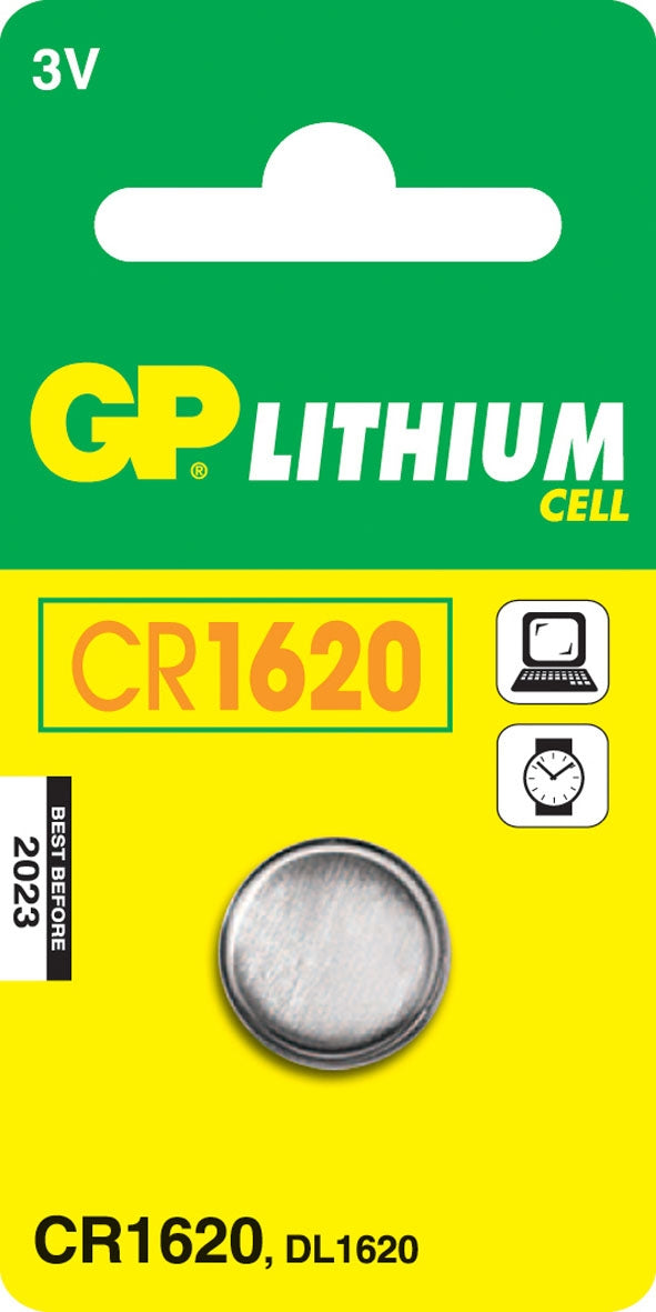 GP CR1620 1 piece