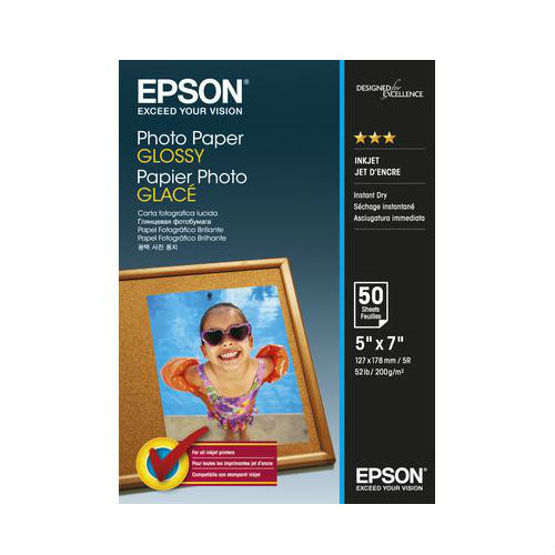 Epson Glossy Photo Paper 13x18cm (50 sheets)