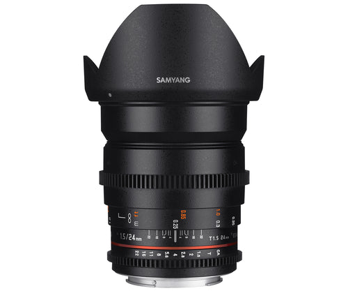 Samyang 24mm T1.5 VDSLR ED AS IF UMC II E-Mount