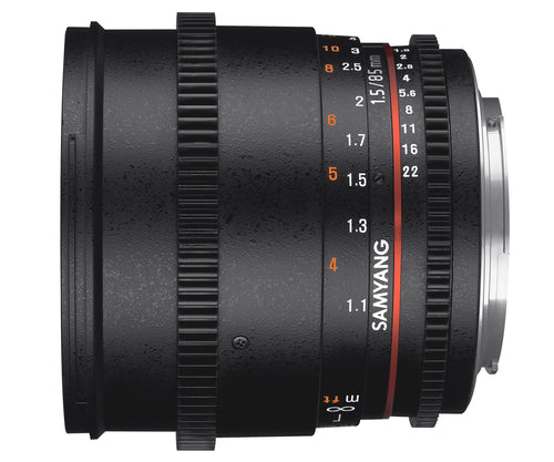 Samyang 85mm T1.5 VDSLR AS IF UMC II E-Mount