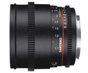 Samyang 85mm T1.5 VDSLR AS IF UMC II E-Mount
