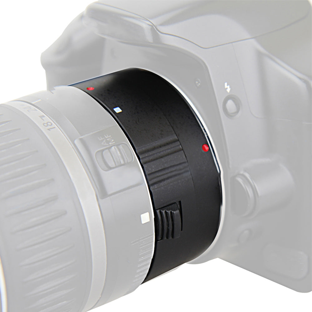 Caruba Extension tube set Type II Nikon Chrome