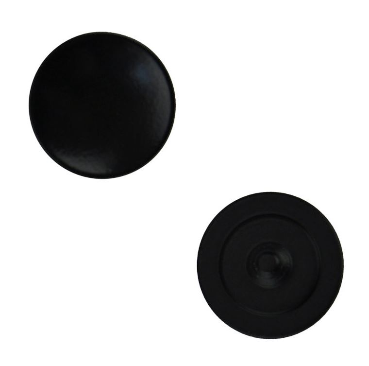 Caruba Soft Release Buttons Black