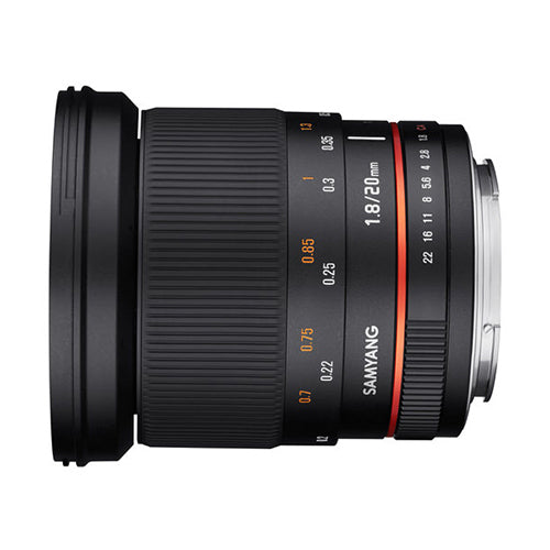 Samyang 20mm F1.8 ED AS UMC Canon