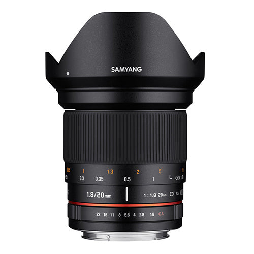 Samyang 20mm F1.8 ED AS UMC Canon