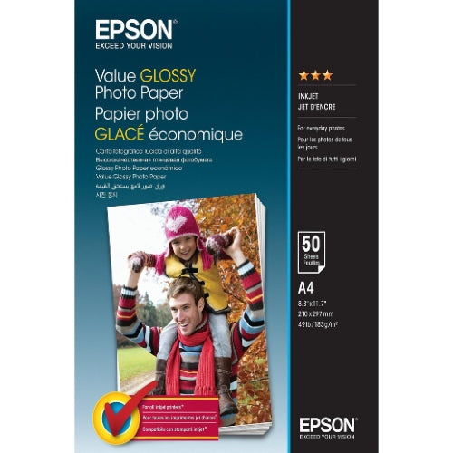 Epson S400036 Value Glossy Photo paper A4 183g 50 sheets