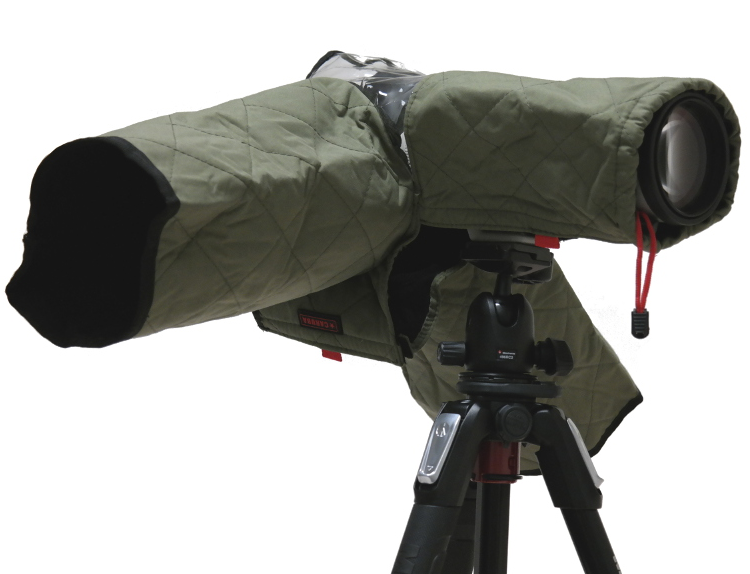 Caruba Rain cover A2 with Window Green