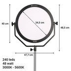 Falcon Eyes Bi-Color LED lamp Sophiez SO-48TD on 230V