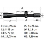 Vortex Golden Eagle HD 15-60x52 Scope ECR-1 SFP Crosshair (MOA)
