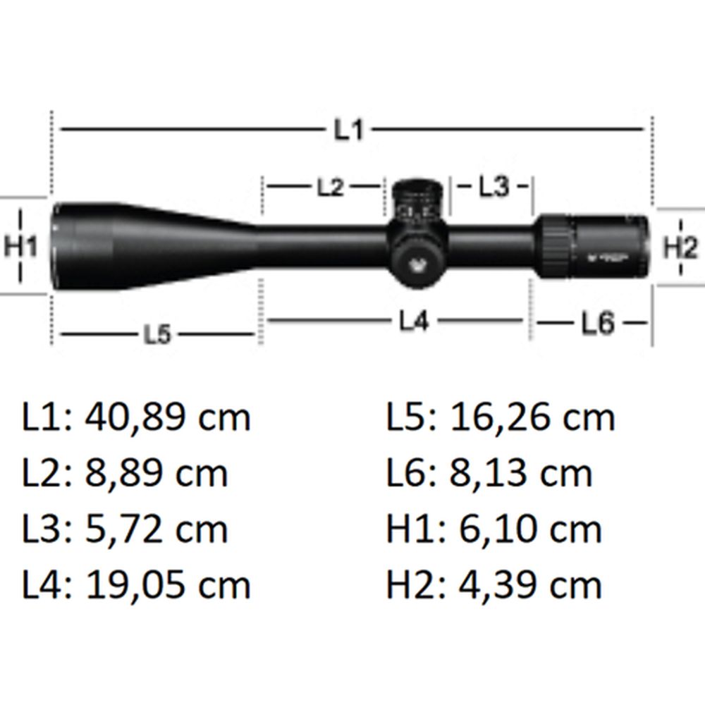 Vortex Golden Eagle HD 15-60x52 Scope ECR-1 SFP Crosshair (MOA)