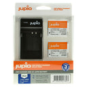 Jupio Kit: 2x Battery Li-90B/Li-92B 1270mAh + USB Single Charger