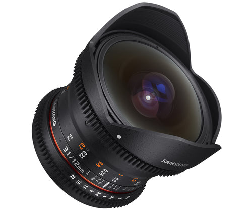 Samyang 12mm T3.1 VDSLR ED AS NCS fisheye MFT