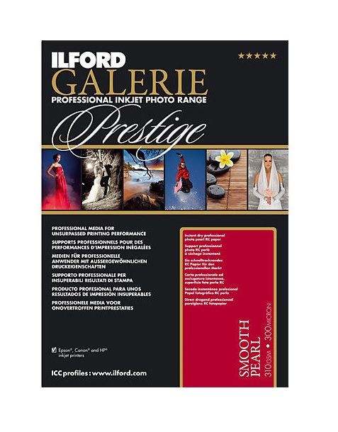 Ilford Prestige Smooth Pearl 310 gram A4 100 Sheets